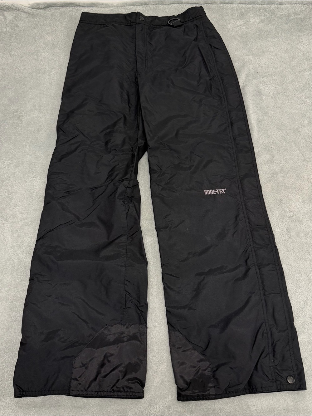 VTG AFRC Extreme Gore-Tex Snow Pants Unisex M Black Ski Snowboard 6028R
